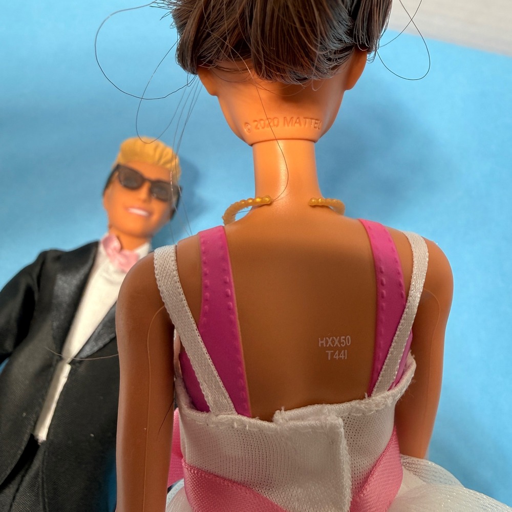 Mattel Barbie and Ken Wedding Doll Set Bride and Groom HXX50 Tuxedo Dress 12in * - Picture 6 of 8